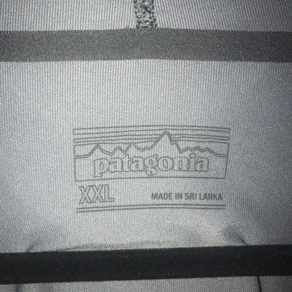 Patagonia Shirt Mens XXL Gray Hooded Long Sleeve Base Layer Hiking UPF 50 Surf - Picture 2 of 11